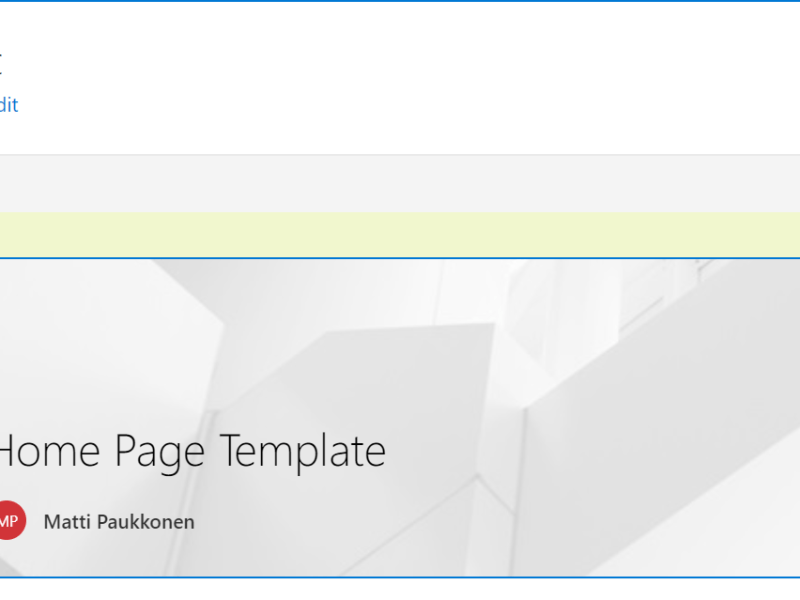 How To Use Home Page Layout on Page&nbsp;Templates